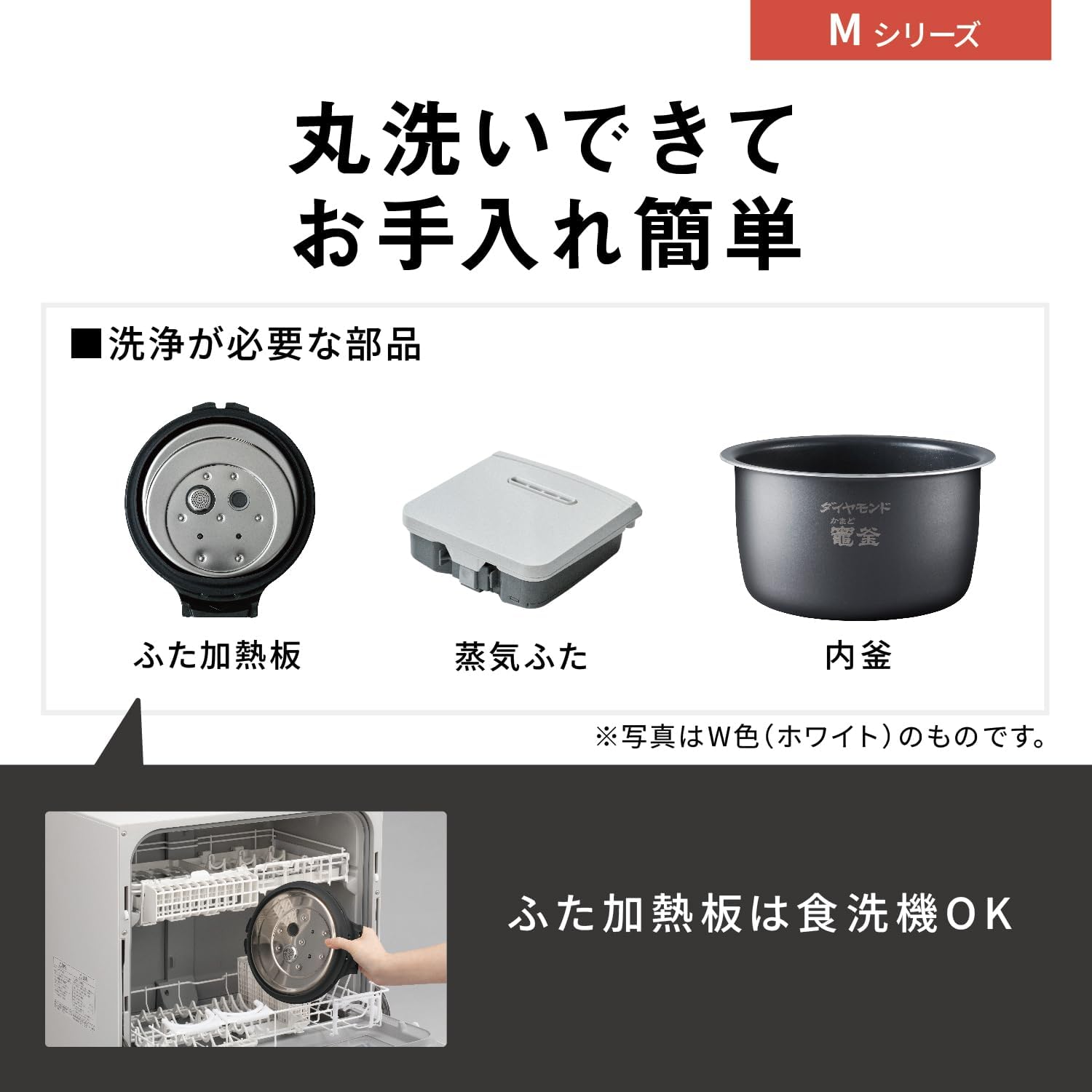 Panasonic 可変圧力IHジャー 炊飯器 SR-M10B 【公式通販】