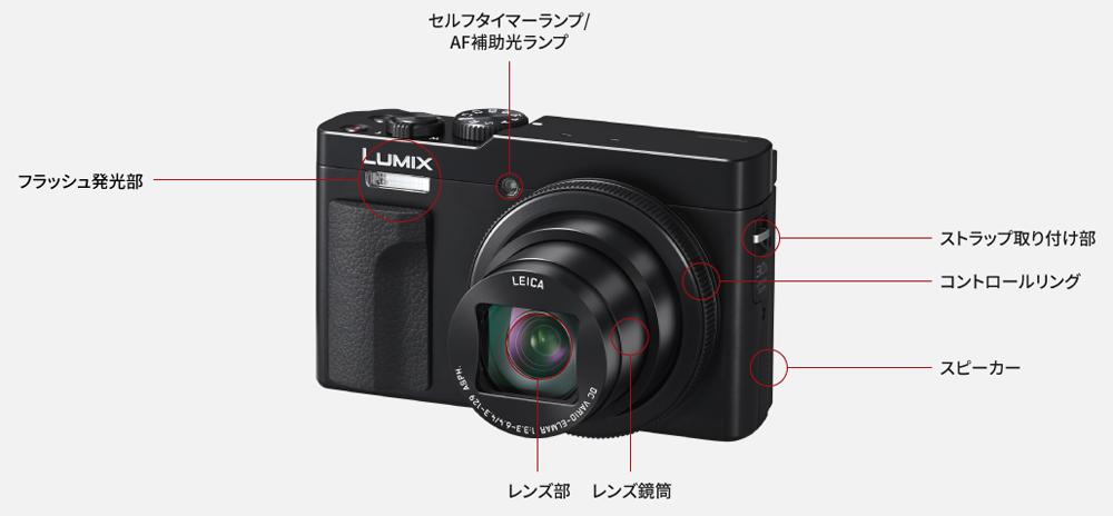 Panasonic コンパクトデジタルカメラ　LUMIX（ルミックス） DC-TZ99