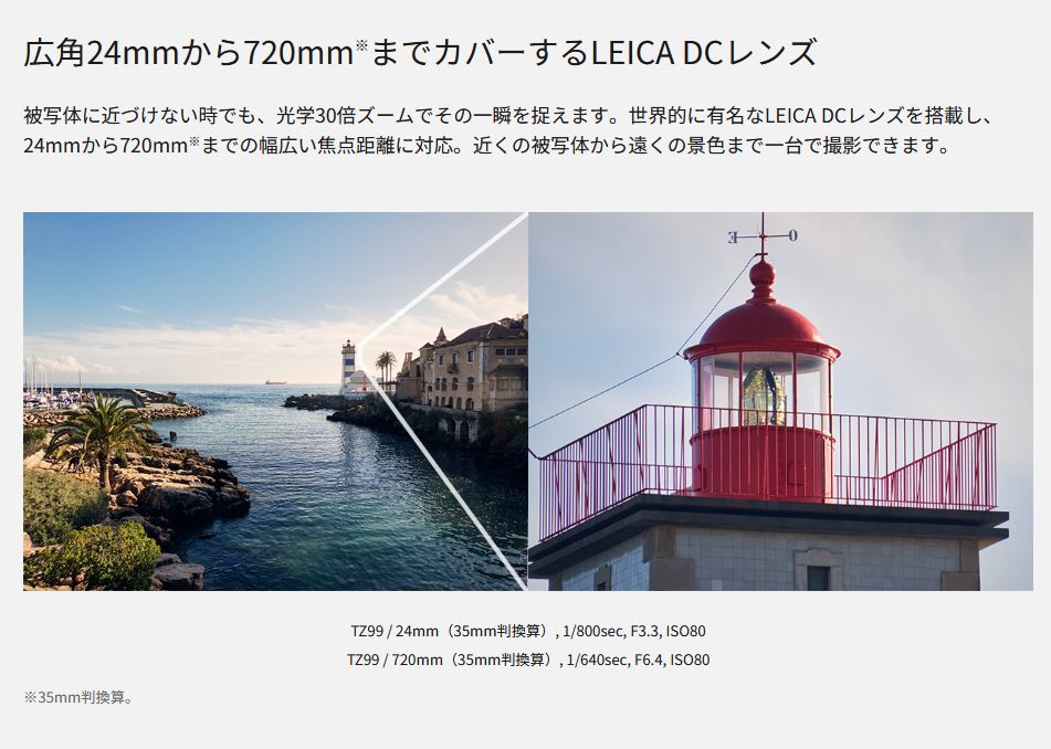 Panasonic コンパクトデジタルカメラ　LUMIX（ルミックス） DC-TZ99