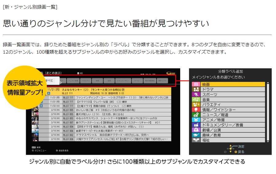 Panasonic 4Kディーガ DMR-4T303