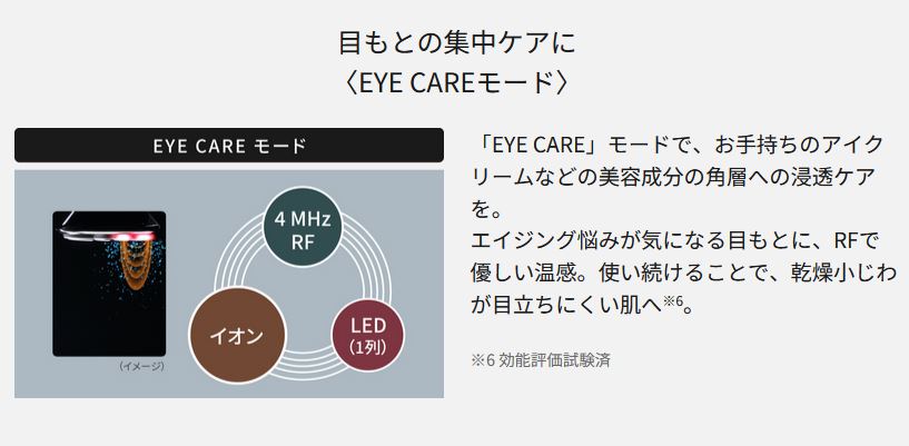 Panasonic リフトケア美顔器　バイタリフト RF EX　EH-SR86-T