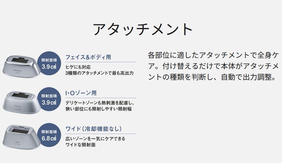 Panasonic 光エステ スムースエピ パワー＆クール ES-WG0B-H