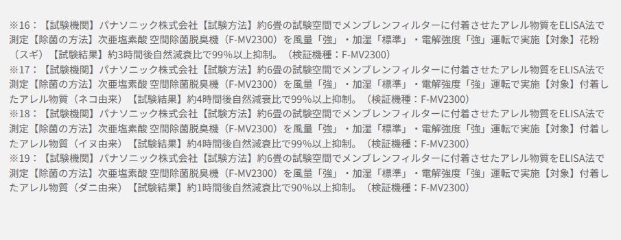 Panasonic 次亜塩素酸 空間除菌脱臭機 ジアイーノ F-ML4000B