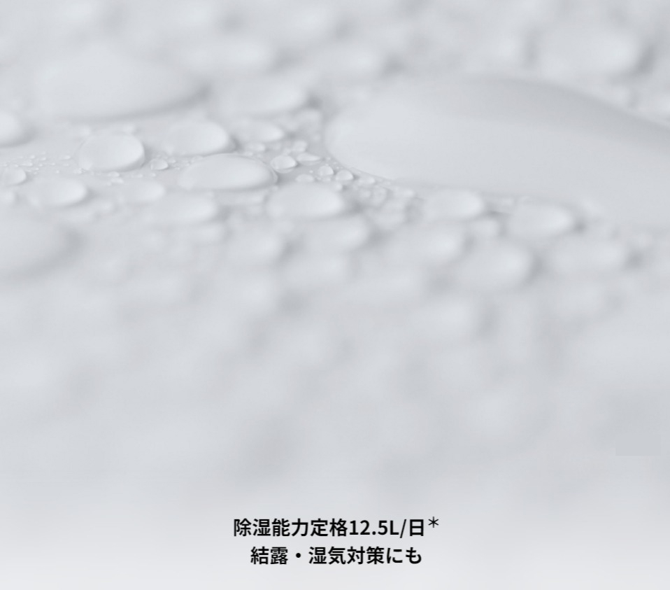 Panasonic エコ・ハイブリッド方式 衣類乾燥除湿機 F-YEX120B-W