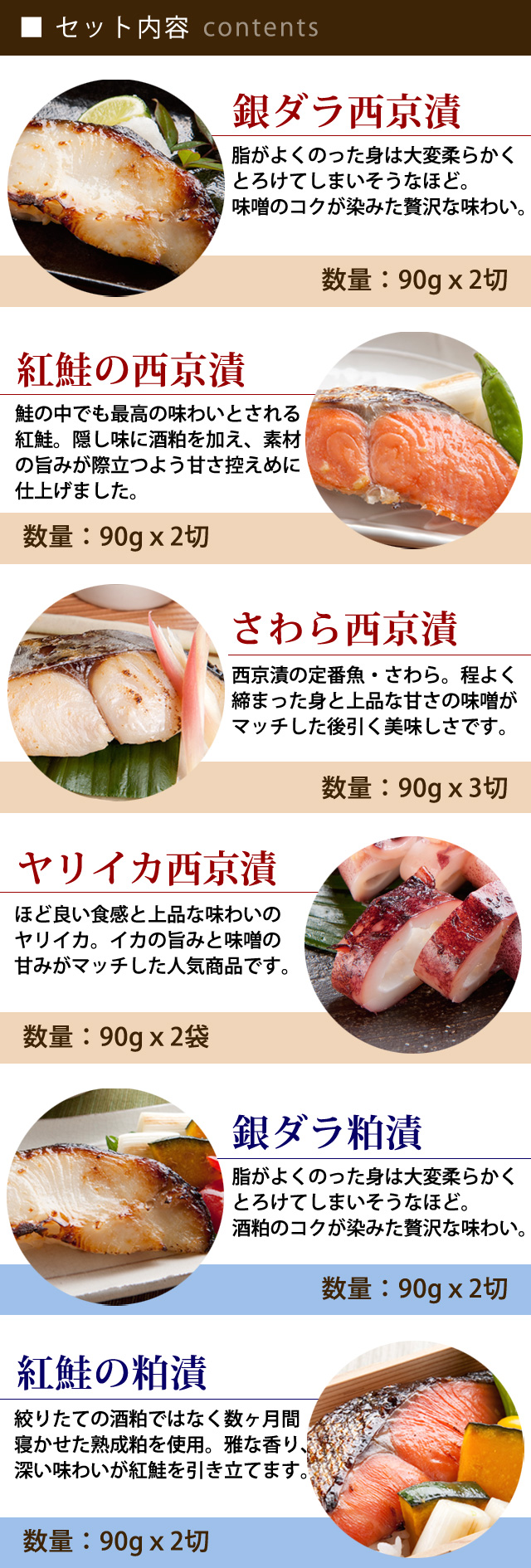 セット内容