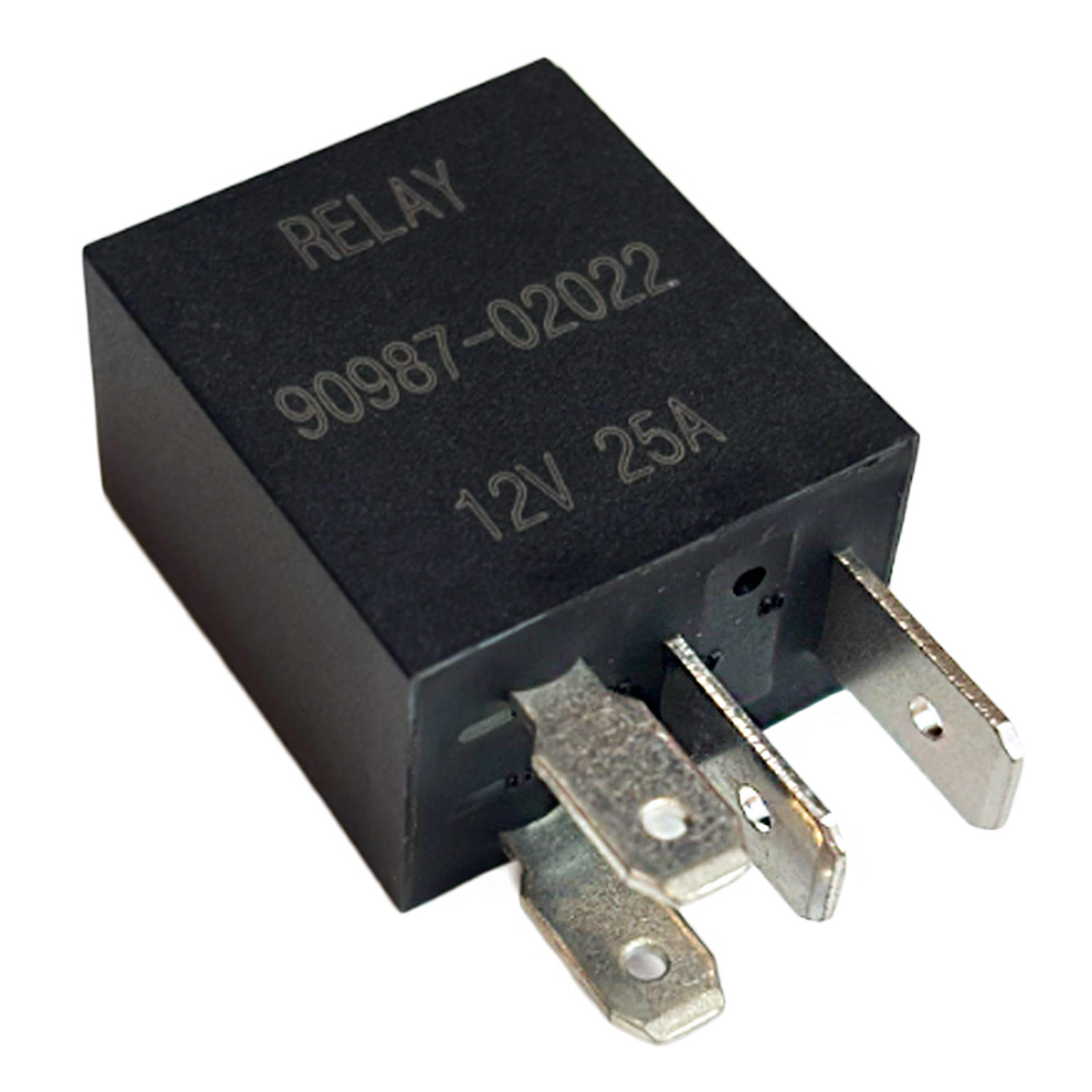 ハイラックスサーフ KDN215W リレー 12V 25A 4ピン 90987-02022 90987