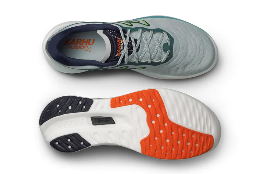 KARHU カルフ MENS FUSION 4.0 フュージョン Sky Gray/Green