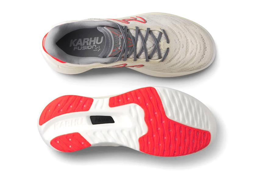 Seed（シード） KARHU （カルフ） 靴・シューズ スニーカー WOMEN’S FUSION （フュージョン） 4.0 【VANILLA ICE / FIERY CORAL （バニラアイス／ファイアリーコーラル）】 KH201017 ランニング 通勤 通学 滑りにくい レディース 女性用 肌 橙 25 {SK} KARHU（カルフ） WOMENS FUSION 4.0 フュージョン 4.0 Vanilla Ice