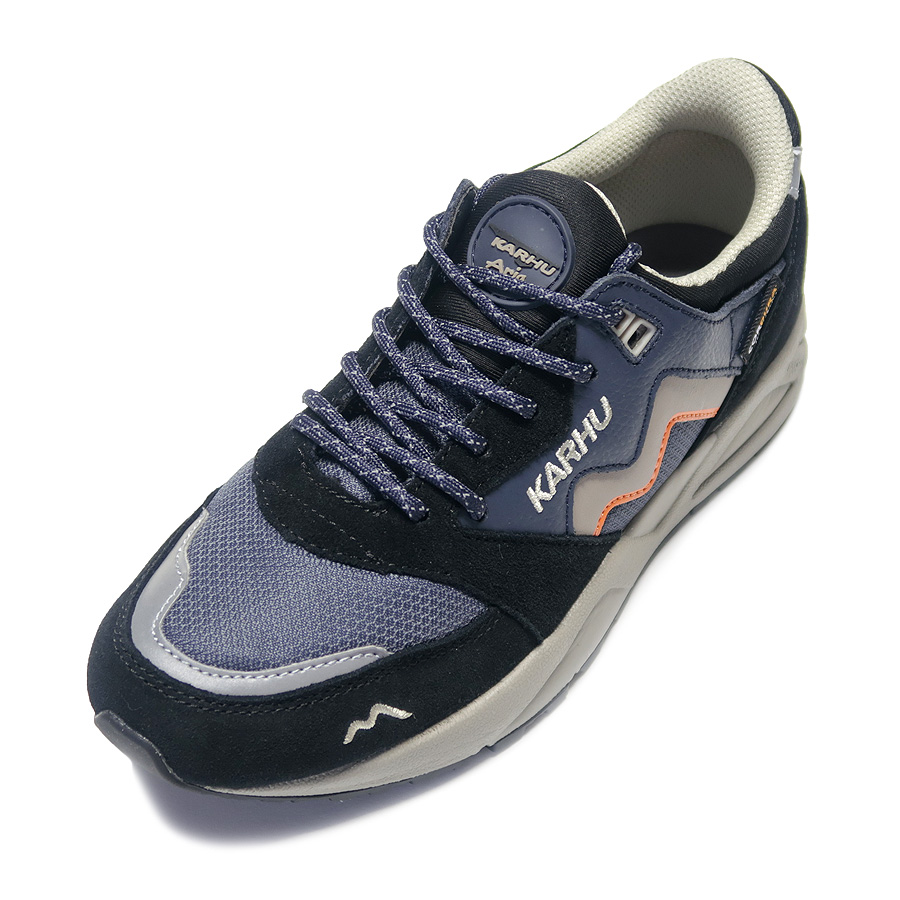 Seed（シード） KARHU （カルフ） 靴・シューズ スニーカー ARIA （アリア） 95 【CAVIAR / VINTAGE KHAKI? （キャビア/ビンテージカーキ）】 KH803118 通勤 通学 日常 滑りにくい メンズ・レディース 男性用・女性用 黒 灰 25 {SK} KARHU（カルフ） ARIA 95 アリア 95 Caviar/Vintage Khaki キャビア