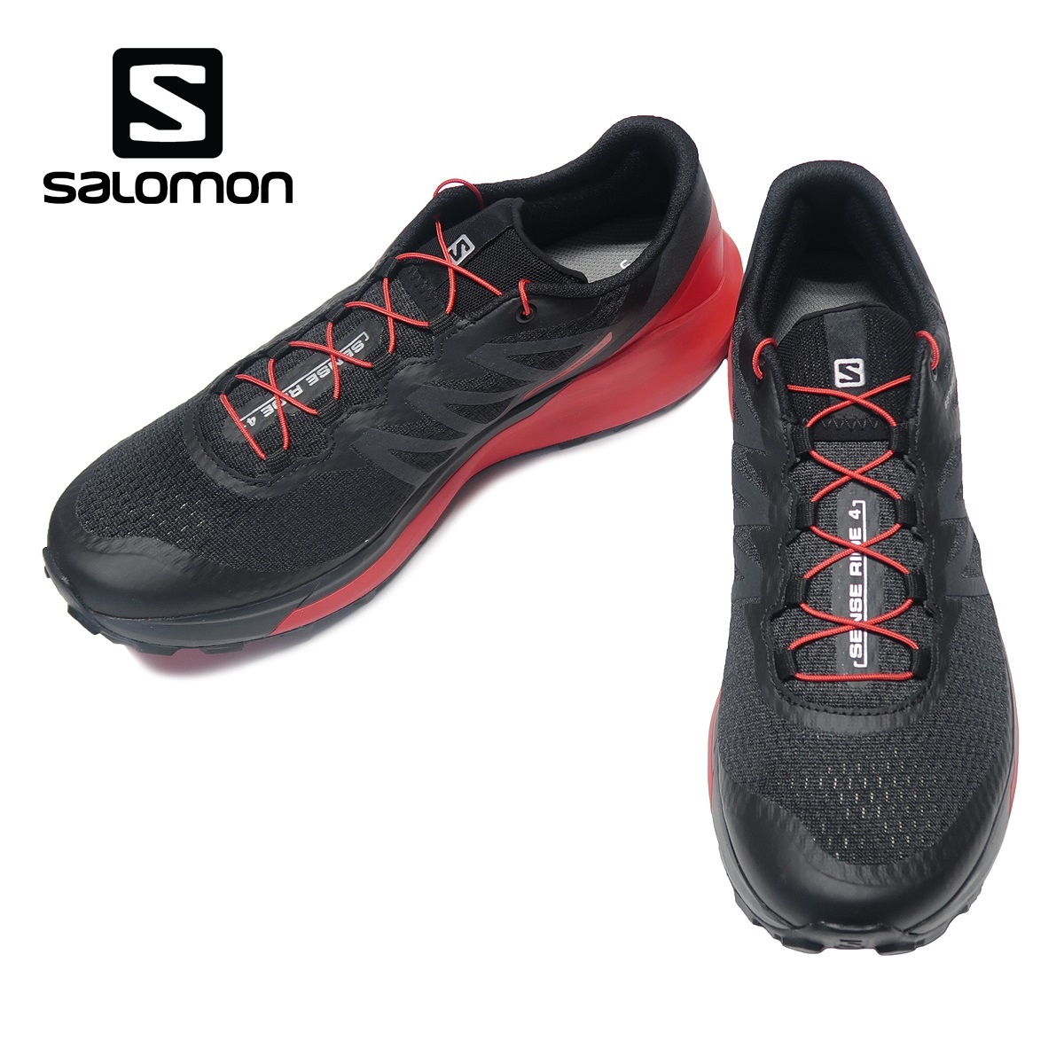 SALOMON SENSE RIDE 4 サロモン センスライド 4 メンズ Black/Goji Berry/Phantom 413781  :l41378100:Kadotation The shoe store - 通販 - Yahoo!ショッピング