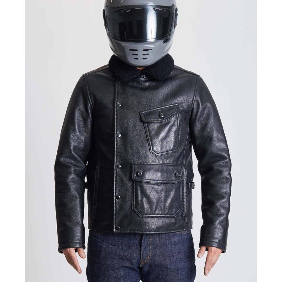 ジャケット・アウター HEAD FACTORY KADOYA ヘッドファクトリー KADOYA DE-MOD ブラック カドヤ公式ショップ HEAD