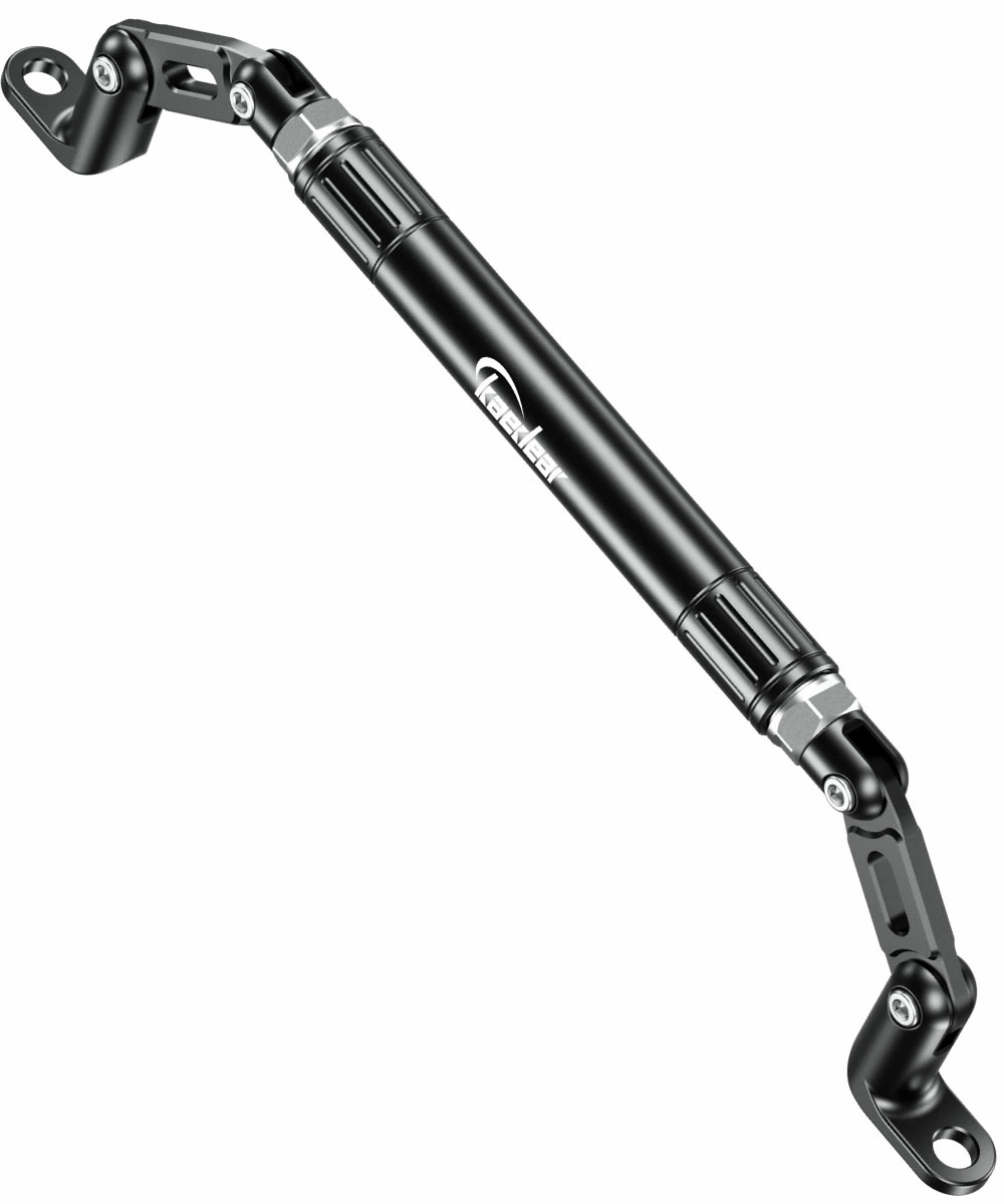 ダブルウィッシュミラーバー Kaedear バイク ミラーマウント クランプバー 長さ調整可能  フィッティング構造 マルチバー バイク用 ミラーバー KDR-HB6 | Kaedear | 01