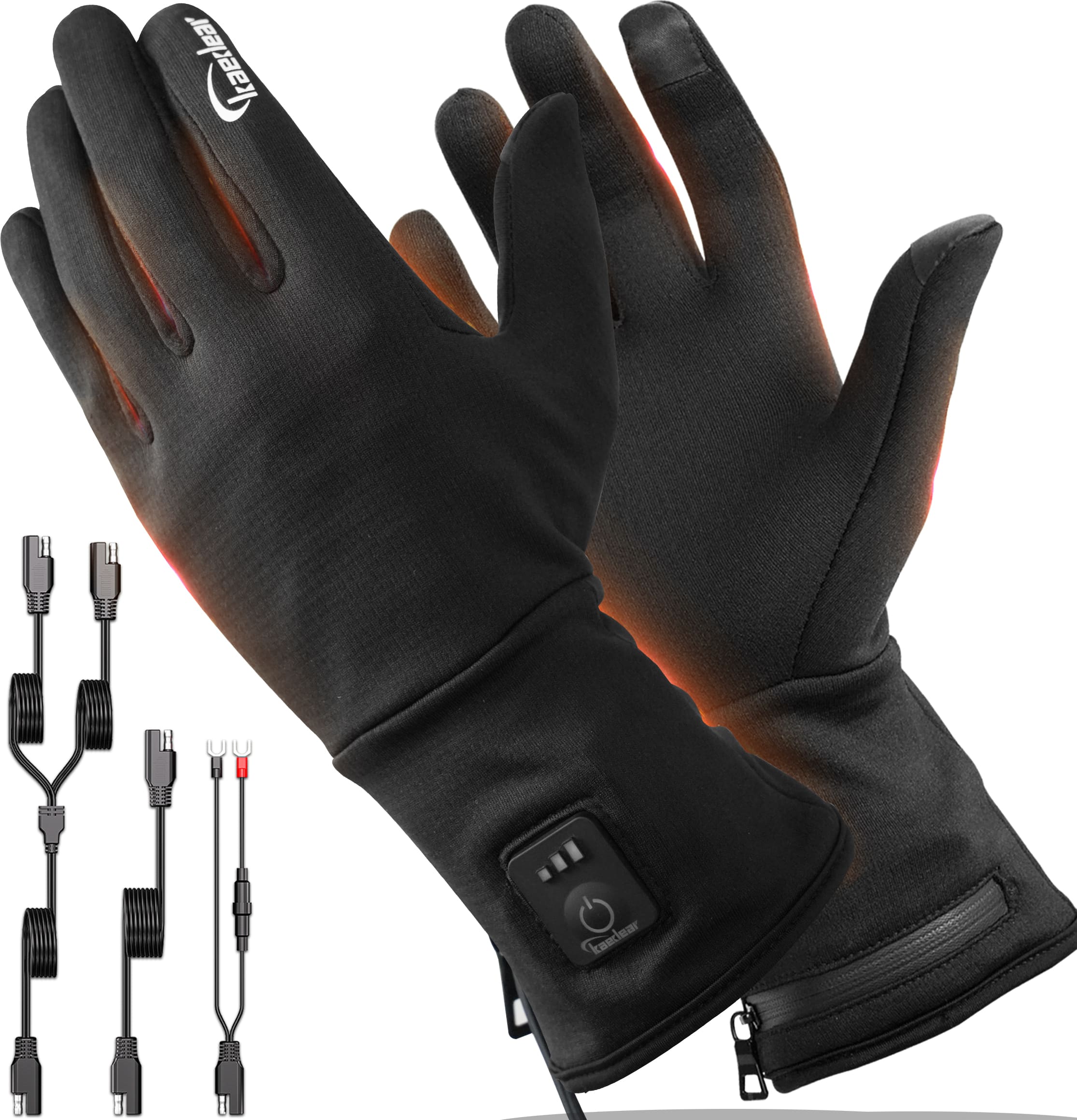 Kaedear（カエディア） バイク グローブ インナー 電熱 冬 ヒーター