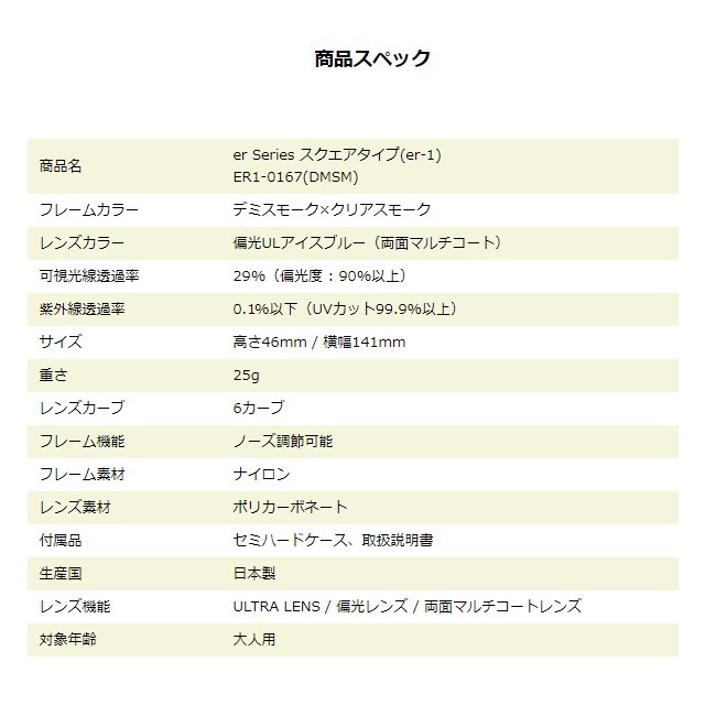 スペック