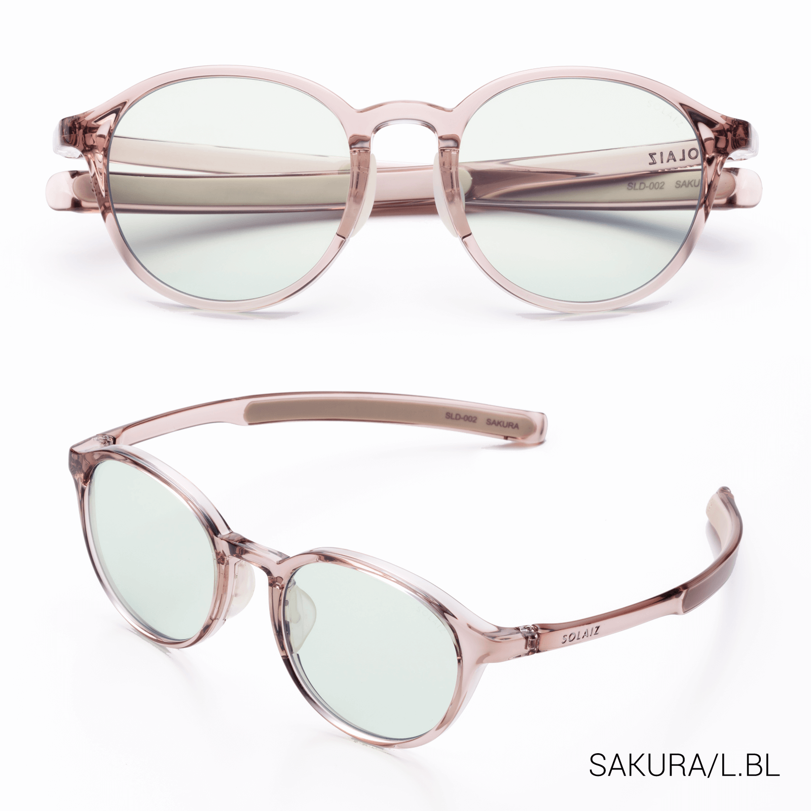 ソライズ サングラス SLD-002 SAKURA/LBL SOLAIZ レディース UVカット