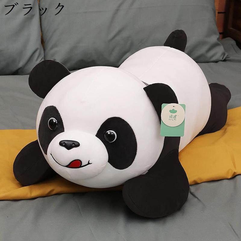 パンダ ぬいぐるみ 柔らかい 可愛い アニマル 動物 抱きまくら 低反発 クッション 65 おもちゃ もこもこ ロング枕 洗える 横向き寝｜kaerundesu｜02