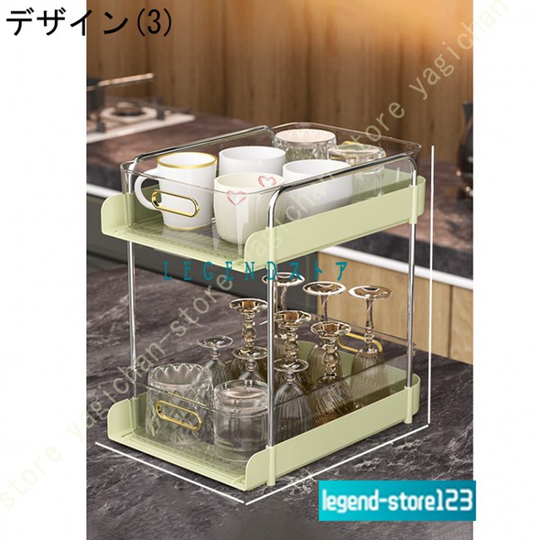 収納ボックス キッチン コップスタンド マグカップスタンド コップ収納 キッチン雑貨 収納 おしゃれ 北欧 シンプル コーヒーブラウン 整理 コップホルダー |  | 03
