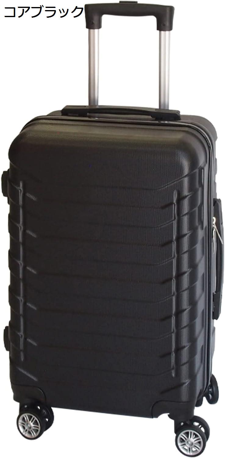 スーツケース キャリーケース キャリーバッグ 鍵なし 超軽量 機内持ち込み 小型 ライト コアブラック SSサイズ｜kaerundesu｜03