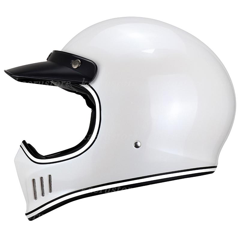 ハーレー オフロード レトロヘルメット 人気 フルフェイスヘルメット アメリカBiltwillスタイル男女兼用 つば付き サイズM-XXL  :toukui008:かえるストアー - 通販 - Yahoo!ショッピング