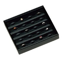 アクセサリートレー ジュエリーボックス 回転式 宝石収納ケース スエード調 ネックレストルソー Ｓサイズジュエリー