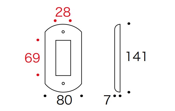 スイッチプレート 金色 ゴールド 3口 フルカラーシリーズ スイッチ