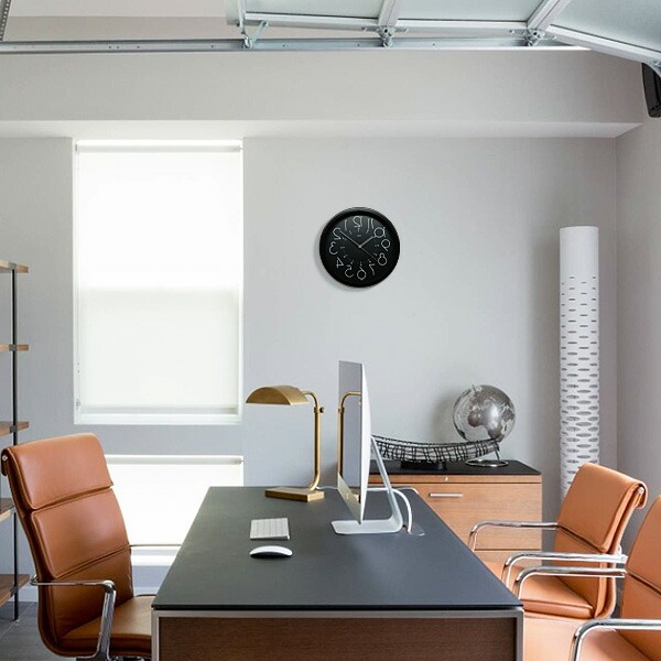 逆転時計 32cm 逆回転 時計 反対 動く 針 仕掛け時計 掛け時計