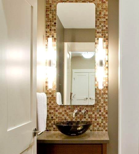 洗面鏡 化粧鏡 トイレ鏡 浴室鏡 クリスタルミラーシリーズ（角丸四角形）：クリアーミラー（通常の鏡） シンプルタイプ 壁掛け鏡 ウォールミラー
