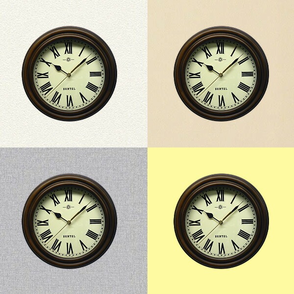 掛け時計 27cm 日本製 静音 電波時計 壁掛け 時計 かけ時計 電波 電波