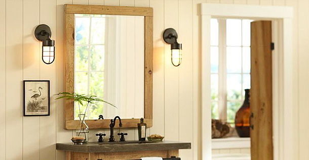 鏡 ミラー 壁掛け鏡 ウオールミラー（有田焼 伊万里焼 陶器 磁器）：yt