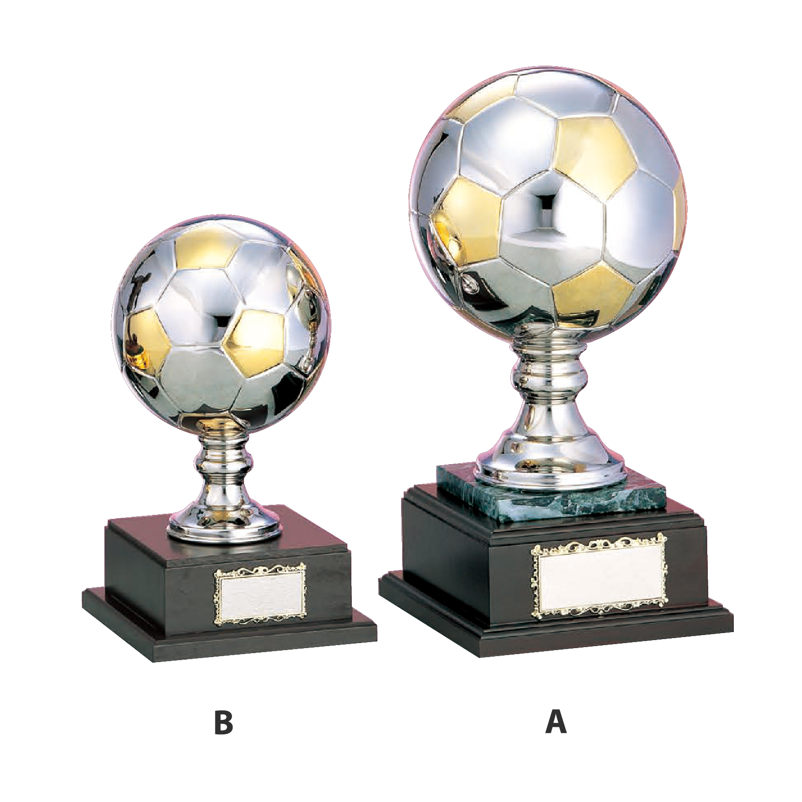 【プレート彫刻無料】サッカーブロンズBT-2327-A（O）　トロフィー　表彰　記念品　レプリカ