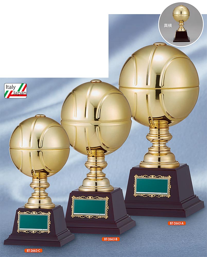 【プレート彫刻無料】バスケットボールブロンズBT-2663-B　トロフィー・表彰・記念品・レプリカ