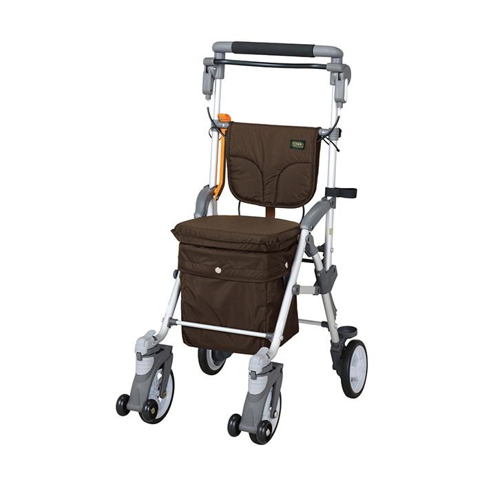 シルバーカー（色：ブラウン系）｜介護用品｜ダイエット、健康