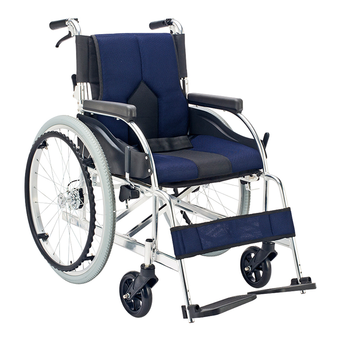 花柄クッション 自走用車椅子 多機能自操型車いす AR-501(花柄)｜BASE