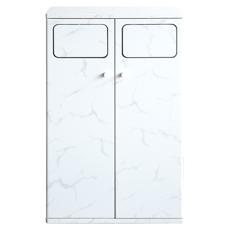 ゴミ箱 おしゃれ スリム ふた付き 扉付き ダストボックス 分別