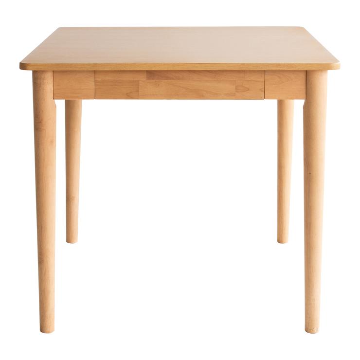 テーブル ダイニングテーブル おしゃれ 木製テーブル 食卓テーブル 75cm 引き出し 収納付き 正方形 テーブル｜kagle｜02