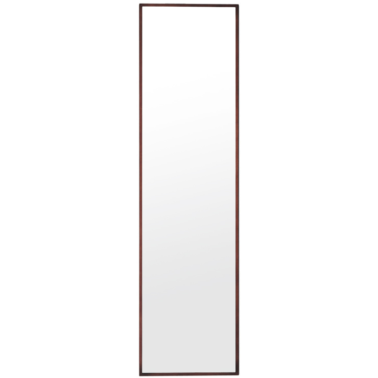 壁掛け鏡 ウォールミラー おしゃれ 鏡 ミラー かがみ 北欧 壁鏡 壁掛けミラー 吊り鏡 木製 フレーム｜kagle｜02