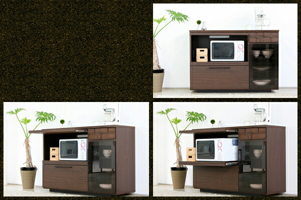 【値引中☺︎】120㎝レンジ台 キッチンカウンター キッチン収納棚 レンジ台 おしゃれ キッチンカウンター 収納 幅120cm キッチン収納