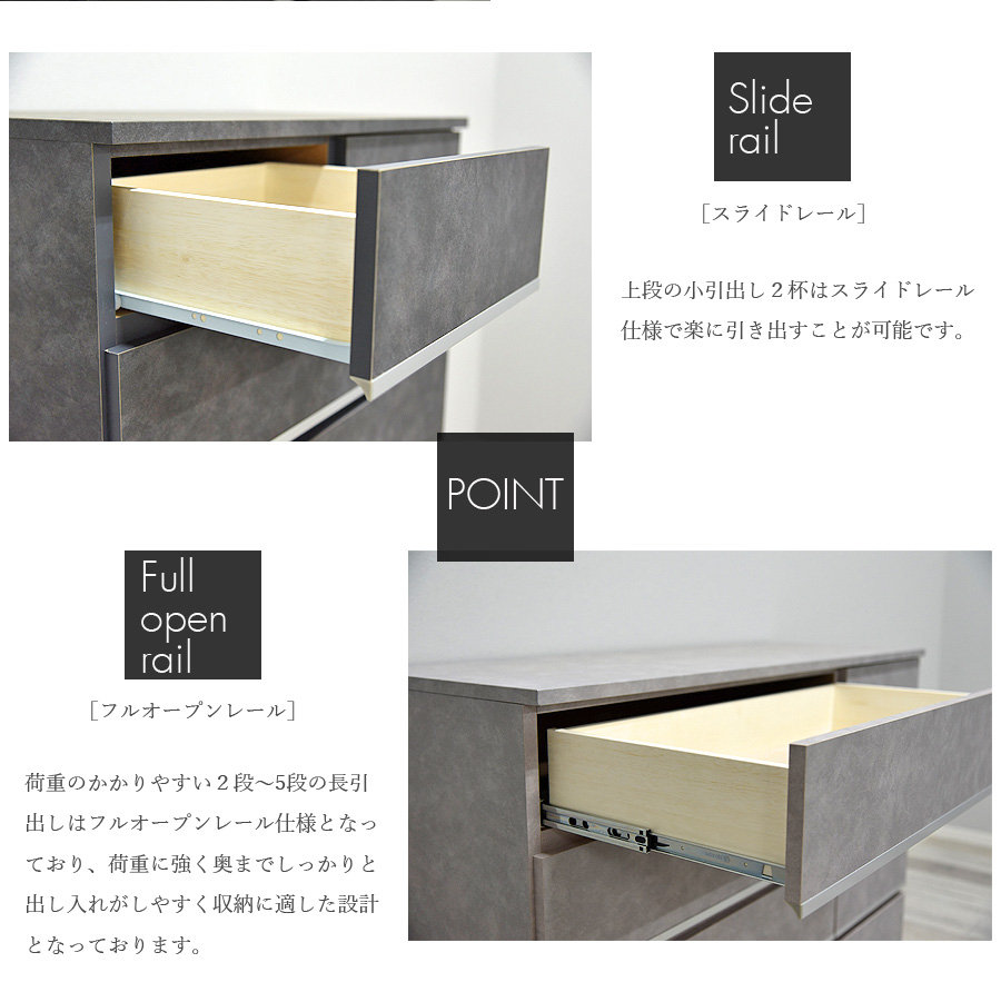 Hodedah チェスト グレー 7段 上段2段鍵付き 【日本正規輸入品】 Amazon.co.jp: Hodedah チェスト グレー 7段 上段2段鍵付き