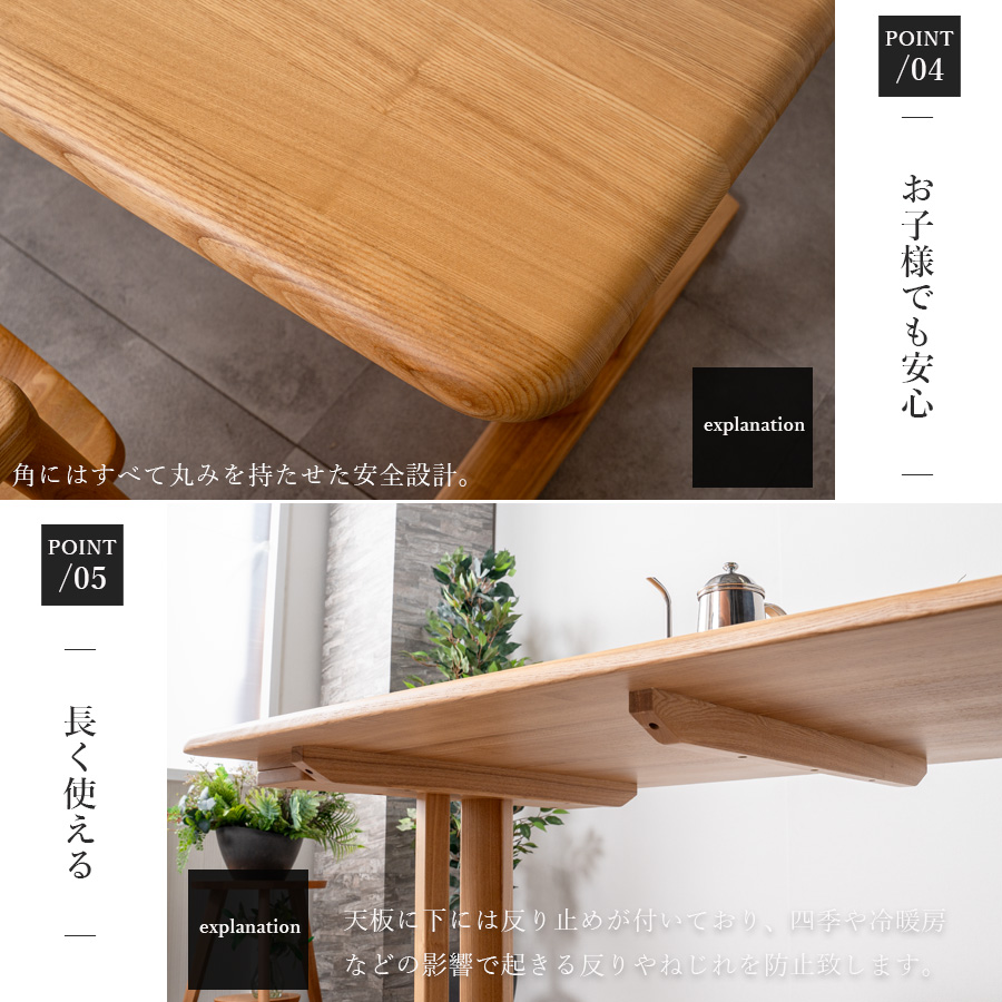 ダイニングテーブルセット 4人掛け ダイニングセット 幅150cm 5点