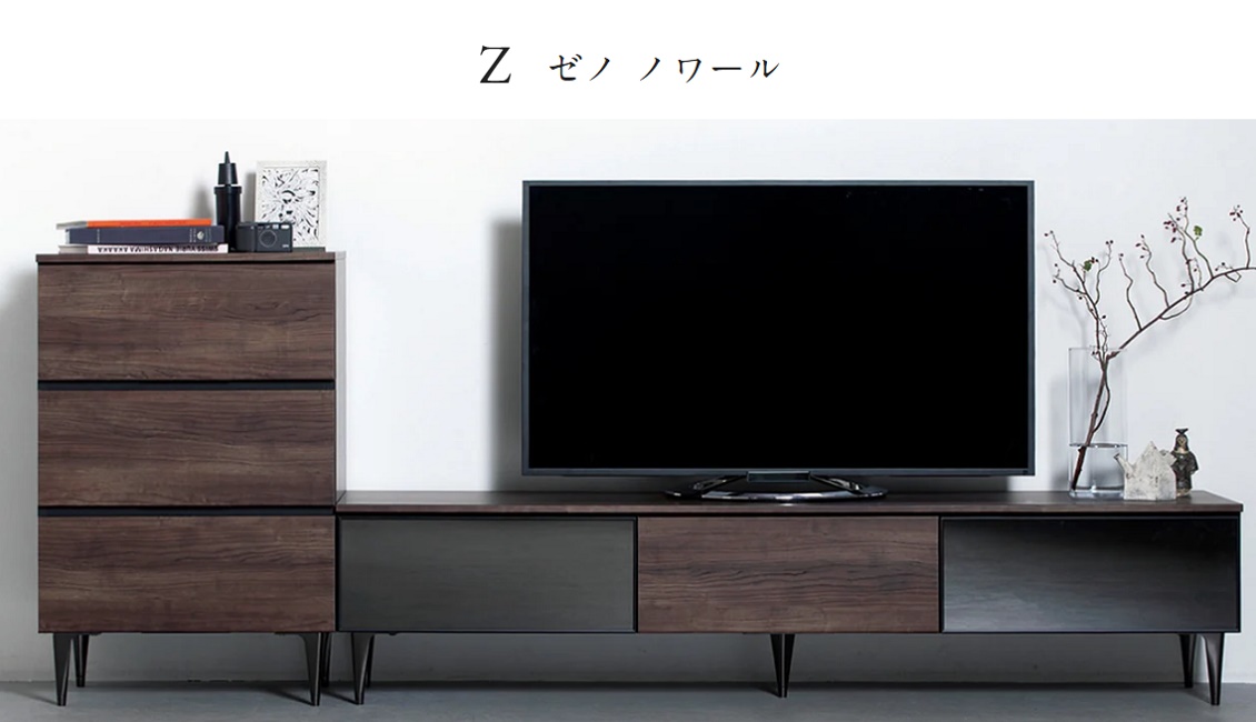 綾野製作所 ゼノ ノワール TV設置壁掛け オプション金具 ローボード用