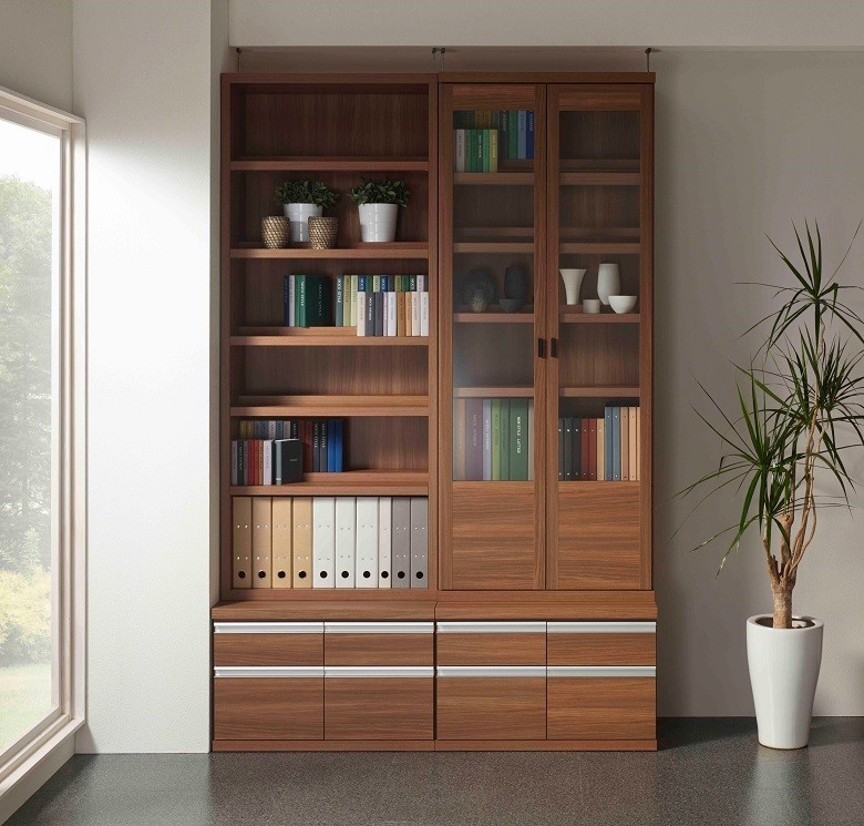 フナモコ（FUNAMOCO） ハイタイプ 幅90cm 高さ180cm コミックシェルフ