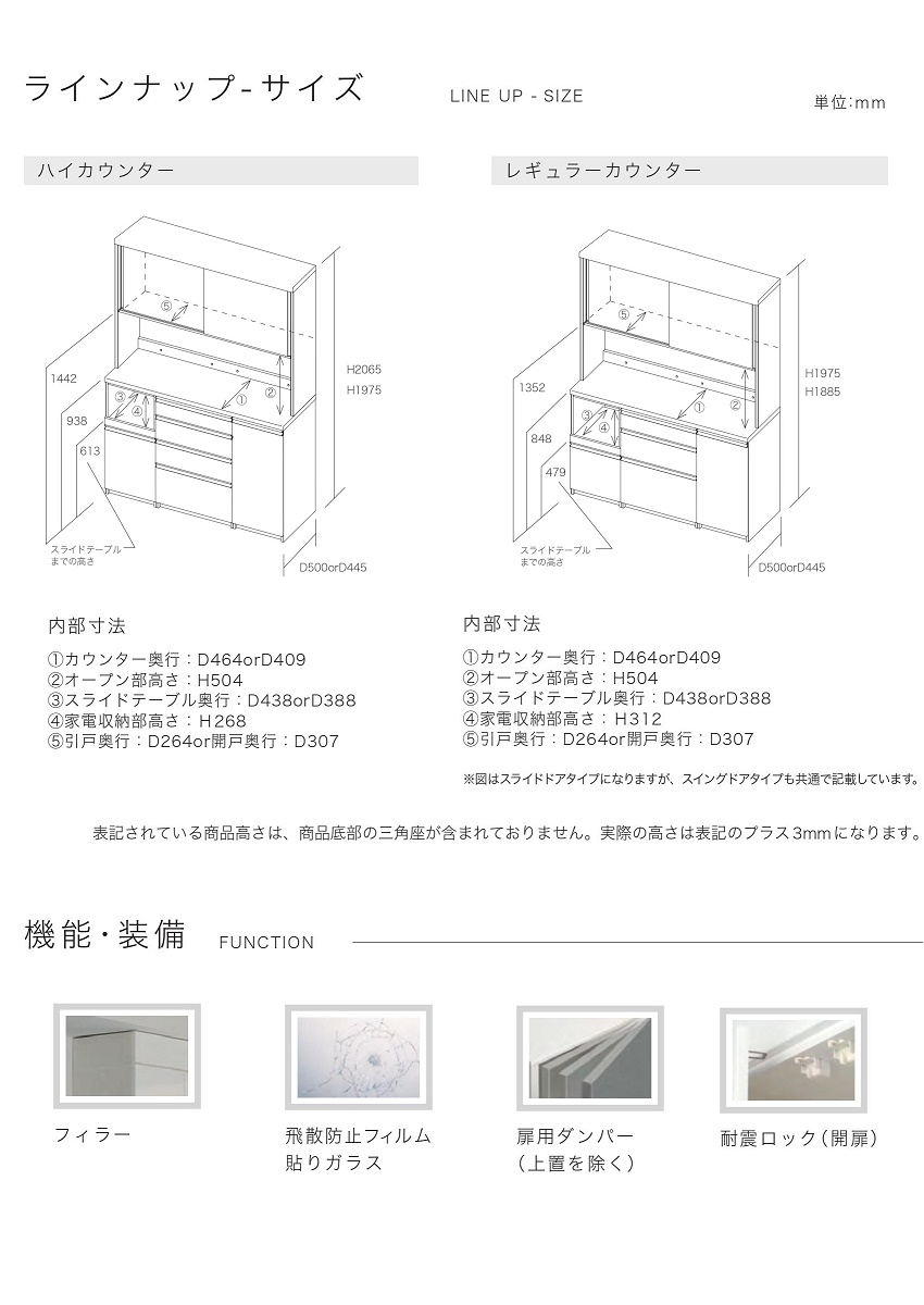 パモウナ キッチン収納 KJ series