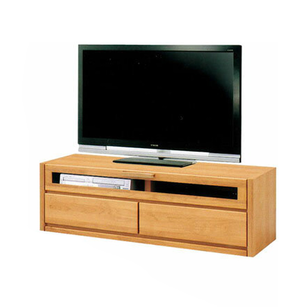 サンコウ テレビボード TVボード 幅120 国産品 木製 完成品 ナチュラル