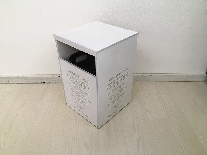 【ダストボックス No.6 1279】日本製・木製 ゴミ箱(ごみ箱)・フタ付き・ダストボックス・サイ...