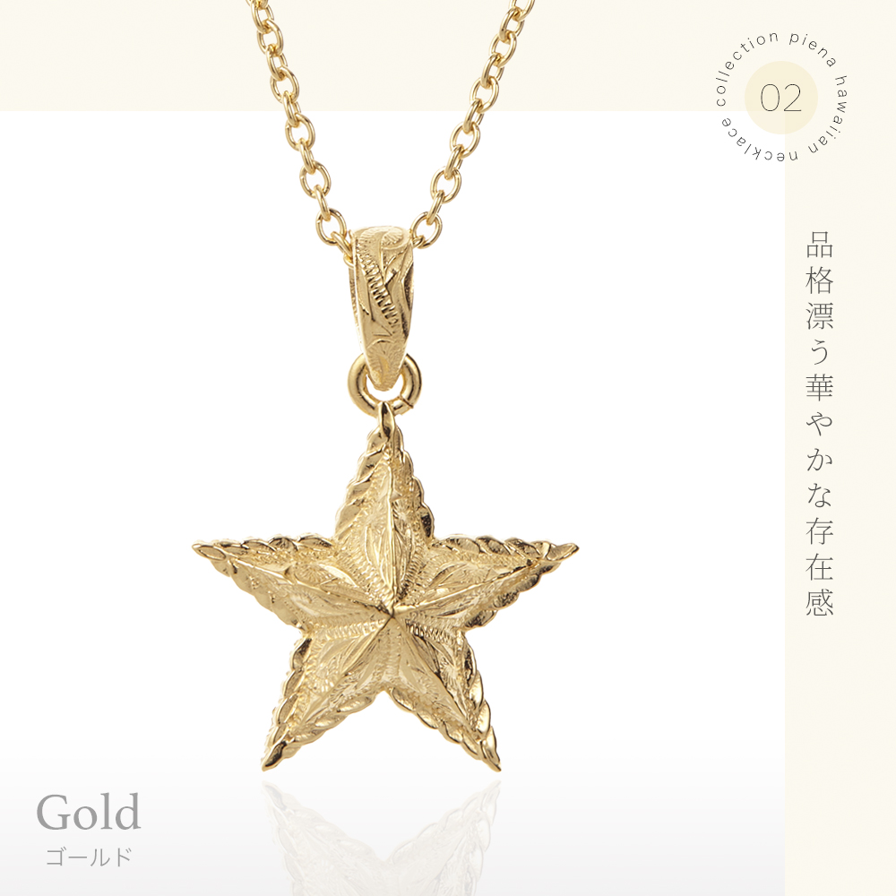 ペンダント ハワイアンジュエリー サージカルステンレス スター 