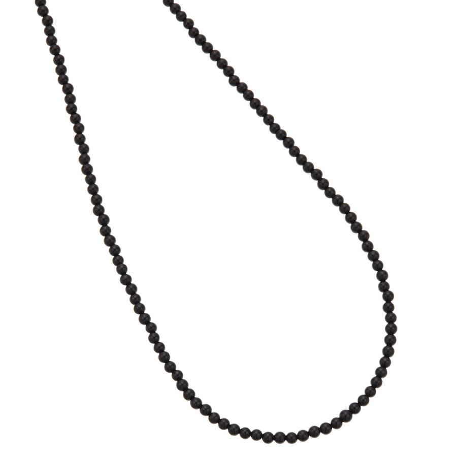 ネックレス 天然石 サージカルステンレス パワーストーン 数珠 ボール 直径3mm 全長45cm｜kagu-piena｜05