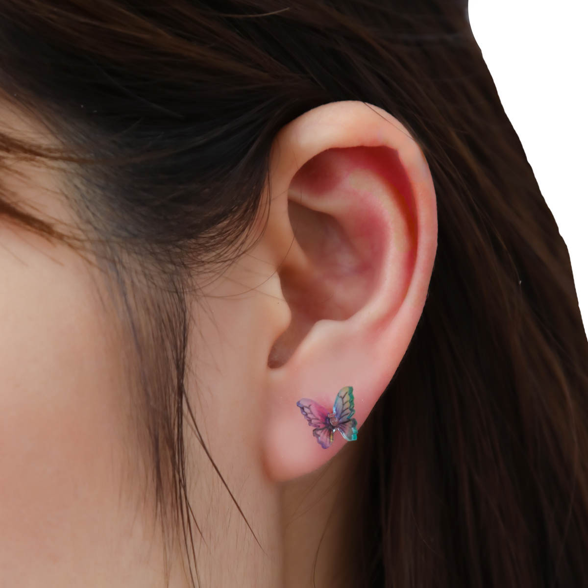 蝶 ポリプロピレン樹脂 グラデーション ミニ シンプル オシャレ  