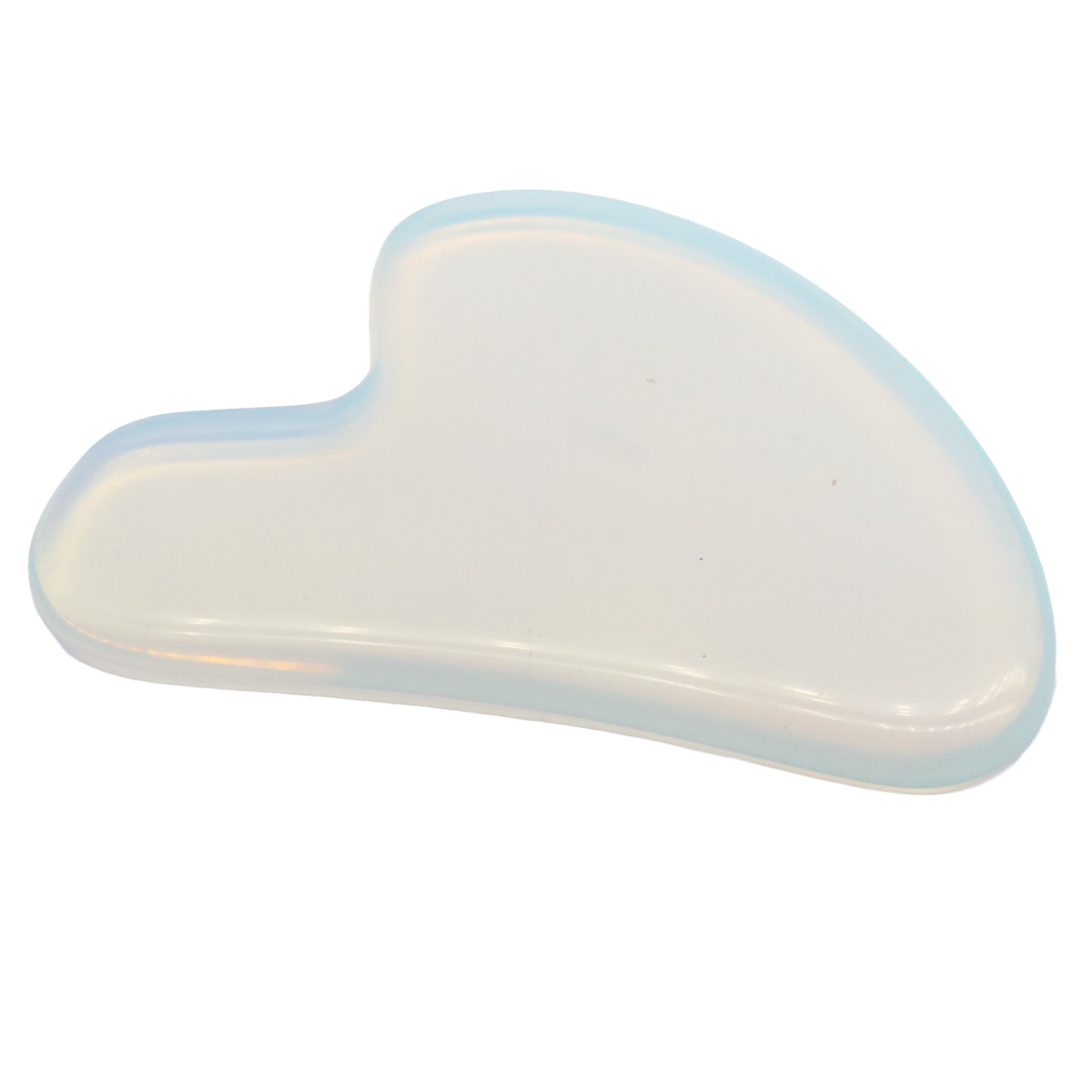 カッサ プレート ハート ツボ押し 翡翠 フェイシャルマッサージ 美容