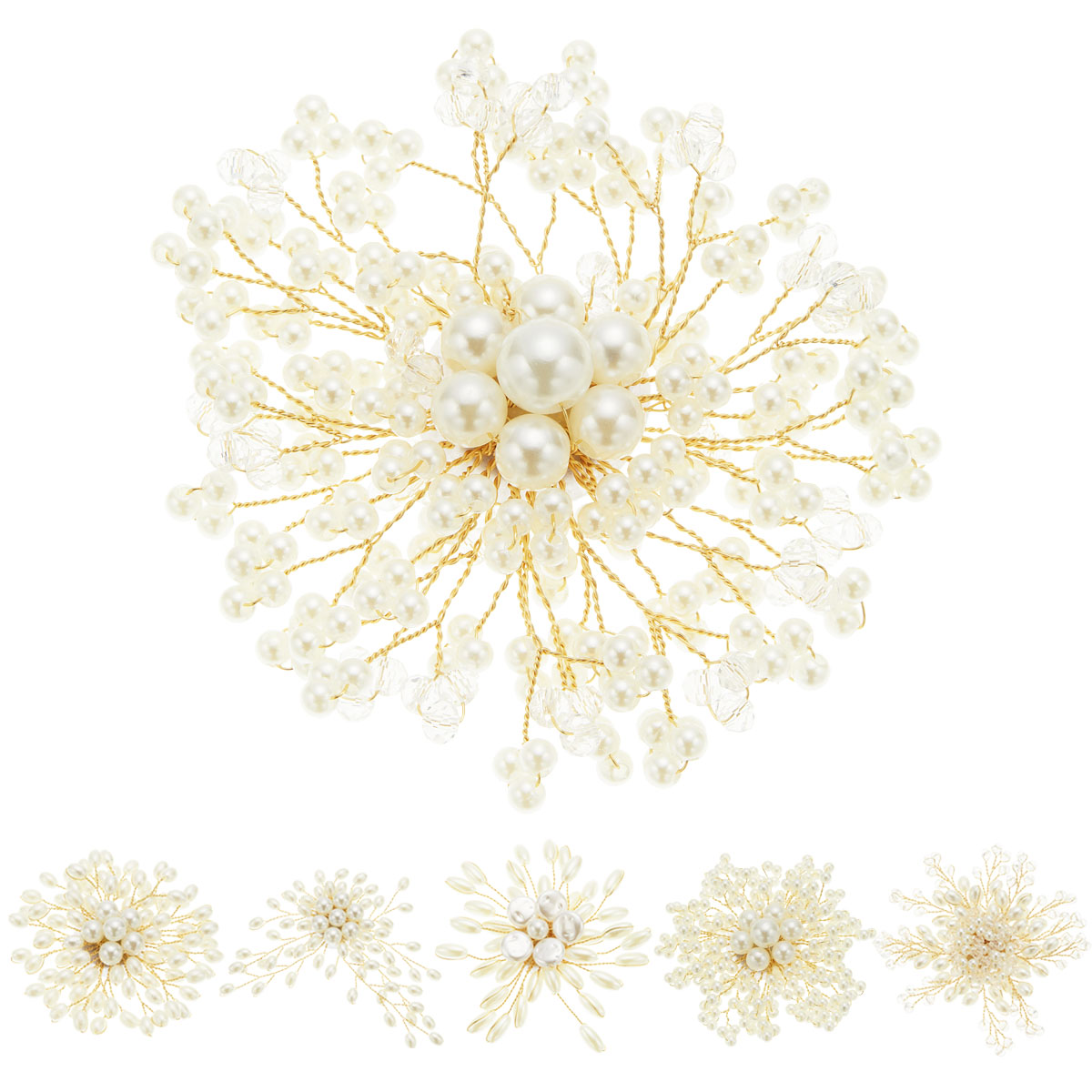 ブローチ レディース パール ワイヤー 花 フラワー ピン シンプル おしゃれ 上品 エレガント 綺麗 ドレスに合う オフィス フォーマル