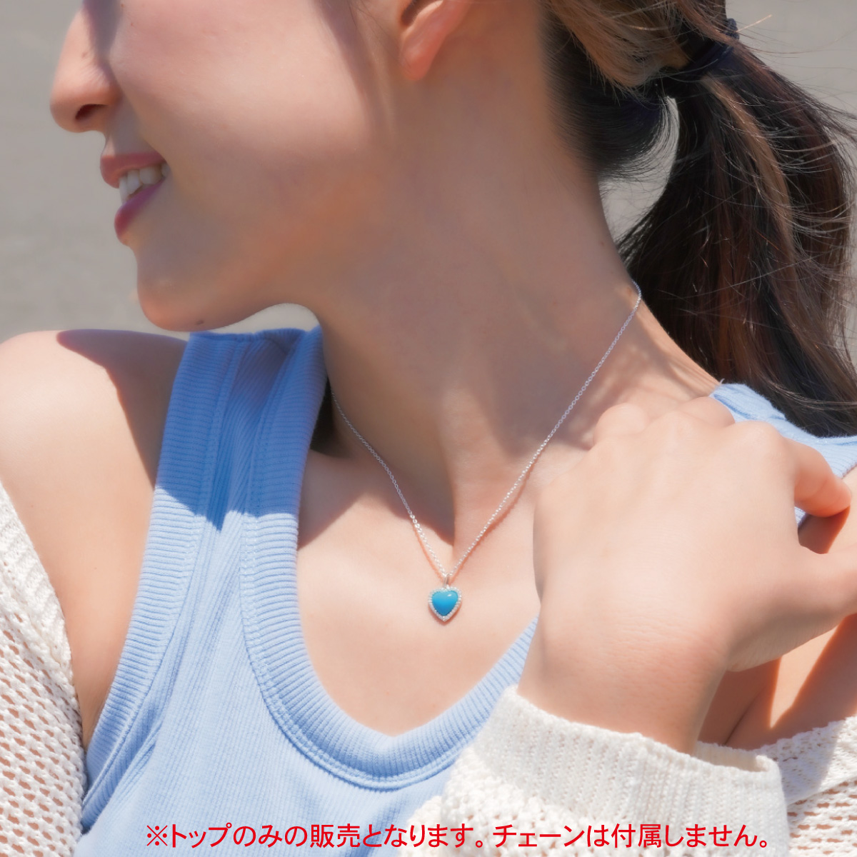 ペンダントトップ ネックレストップのみ レディース ハート シルバー